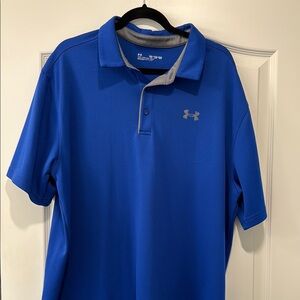 Under Armour Men's Vibrant Blue Polo